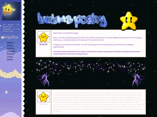 poetry screenshot
