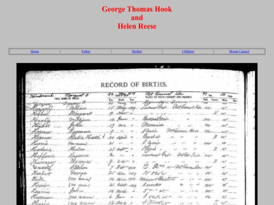 Ancestry/GeorgeT screenshot