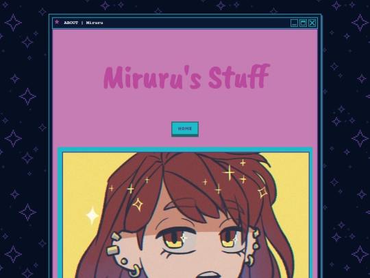 pages/about screenshot