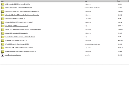 files/Sys24Archives screenshot