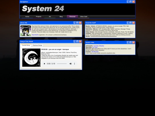 personal screenshot