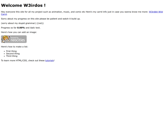 index screenshot