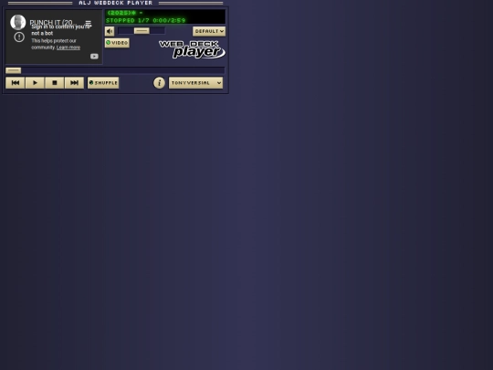 webdeck_player screenshot