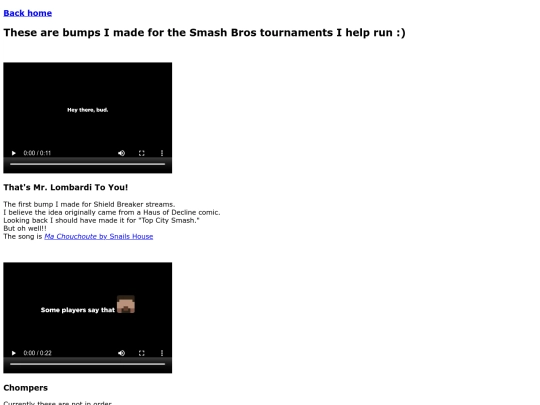 bumps screenshot