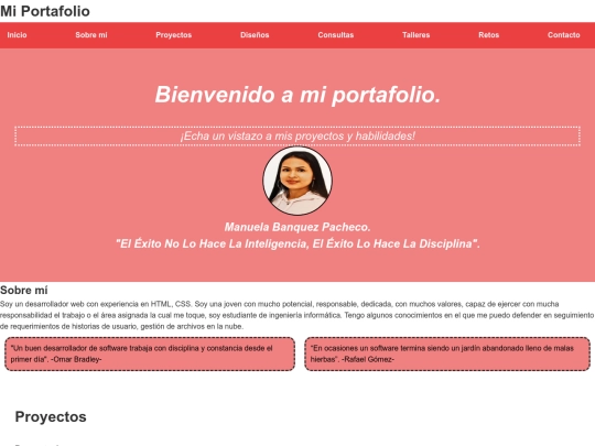 MiPortafolio screenshot