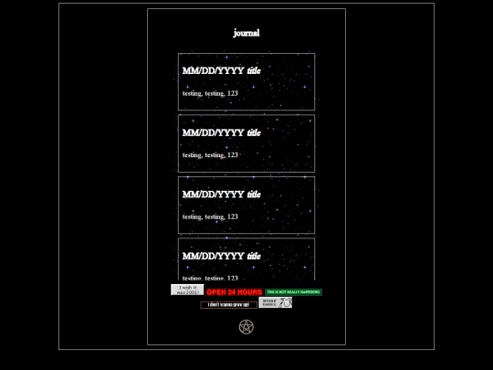 journal screenshot