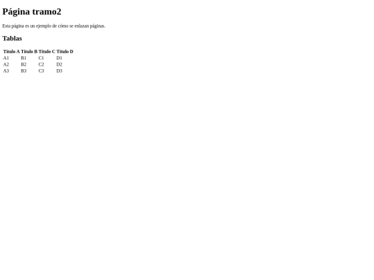 tramo2 screenshot