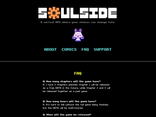 faq screenshot