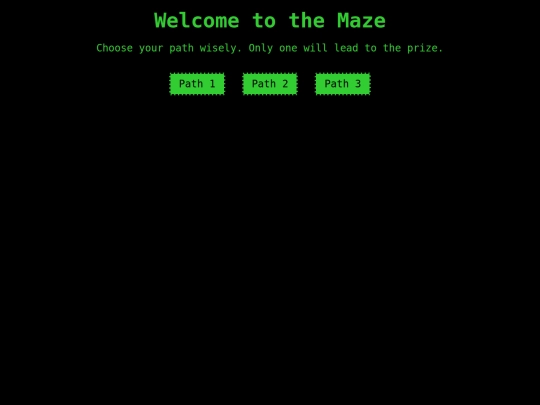 maze screenshot