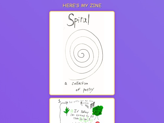 poetry screenshot