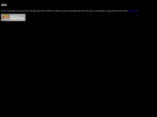 not_found screenshot