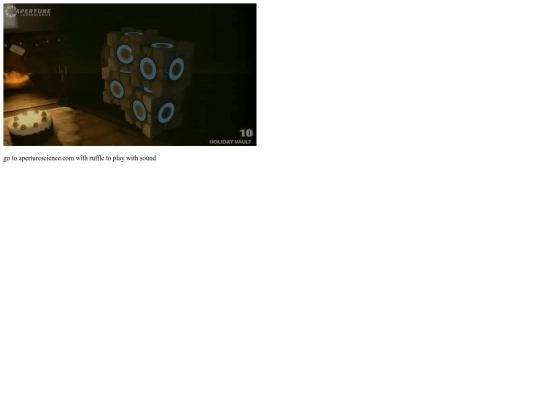 thecakeisalie screenshot
