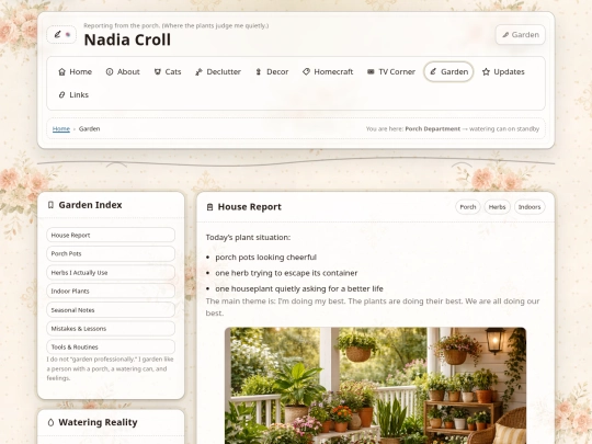 garden screenshot