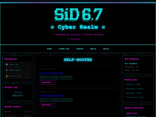 tags/self-hosted screenshot