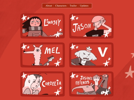 lindseystuff/characters screenshot