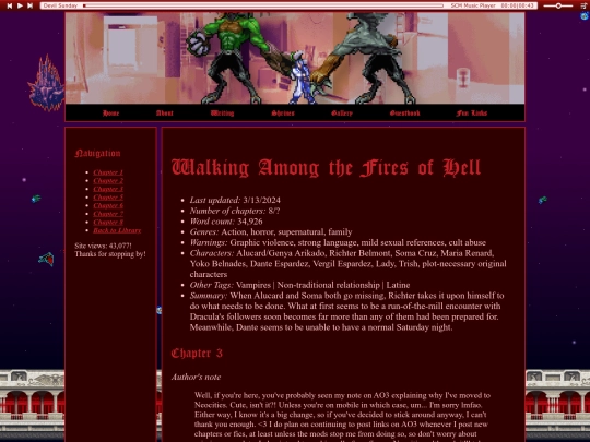 fics/walking-among-the-fires-3 screenshot