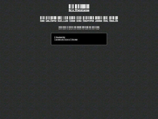 myprojects screenshot