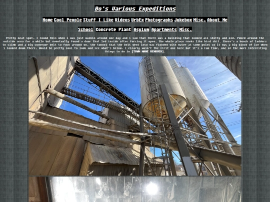 urbex/concrete screenshot