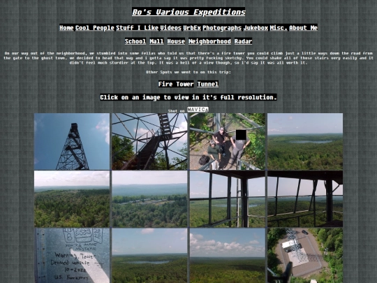 urbex/firetower screenshot