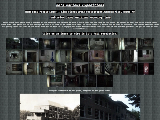 urbex/sanitarium screenshot
