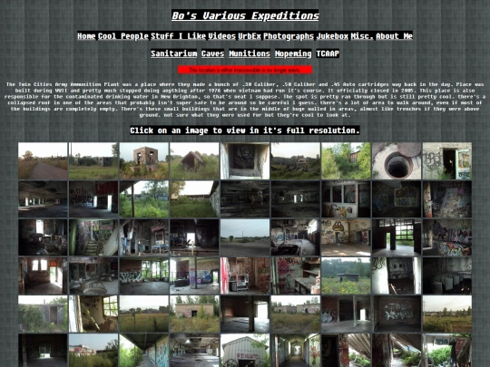 urbex/tcaap screenshot