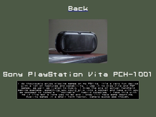 vita screenshot