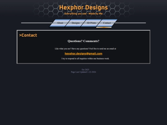 Contact screenshot