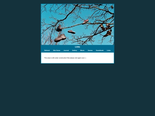 links screenshot