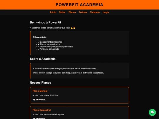 powerfit2 screenshot