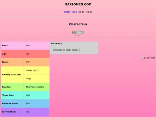 biopage/Mariobio screenshot