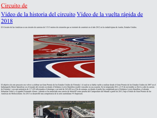 pracs/formula1/EstadosUnidos screenshot