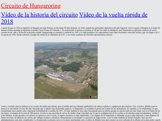 pracs/formula1/Hungria screenshot