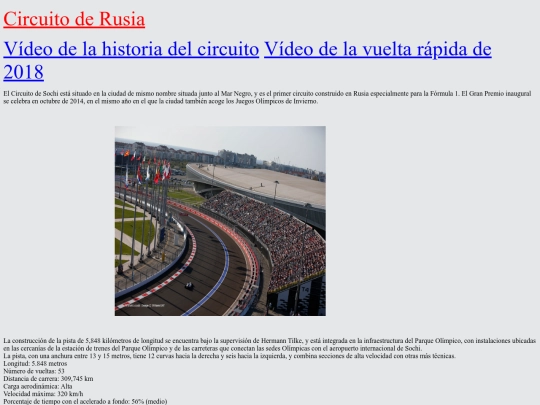 pracs/formula1/Rusia screenshot