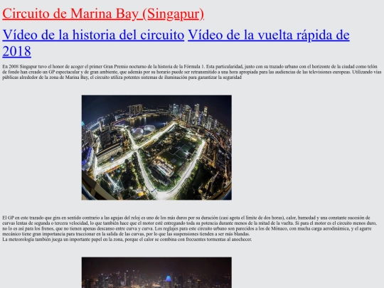 pracs/formula1/Singapur screenshot