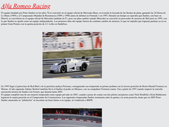 pracs/formula1/alfaromeo screenshot