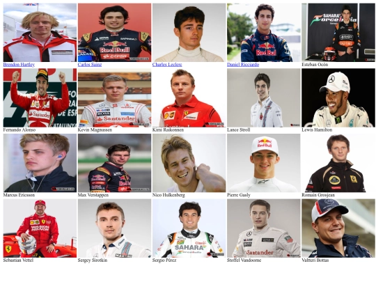 pracs/formula1/pilotos screenshot