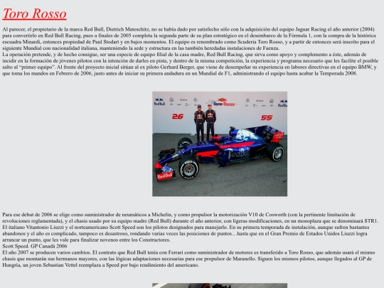 pracs/formula1/tororosso screenshot