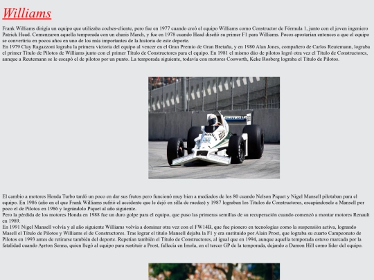 pracs/formula1/williams screenshot