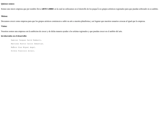 acerca de screenshot