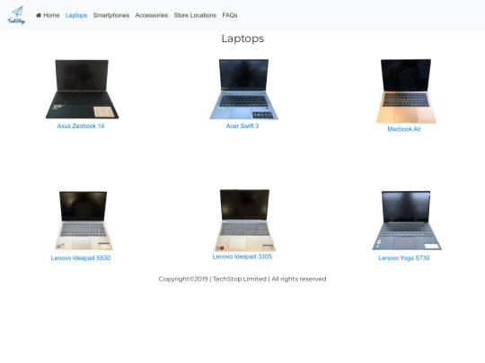 laptops screenshot