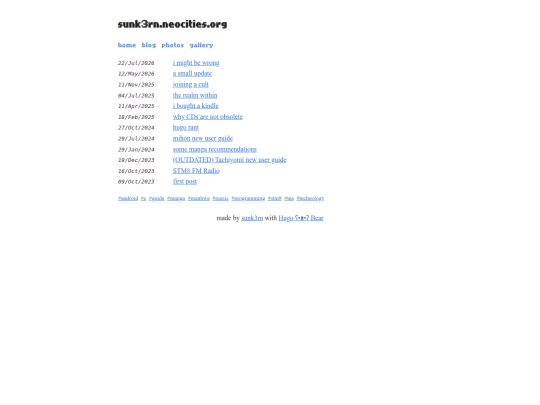blog screenshot