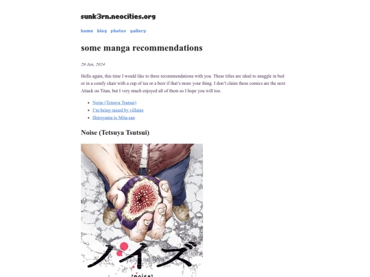 blog/manga-recs screenshot