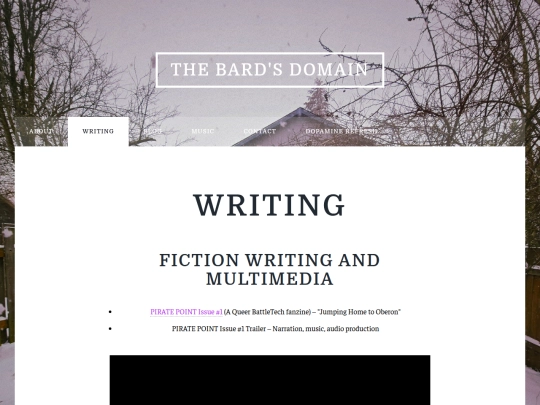 writing screenshot