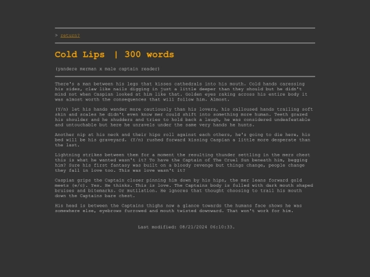 writing/coldlips screenshot