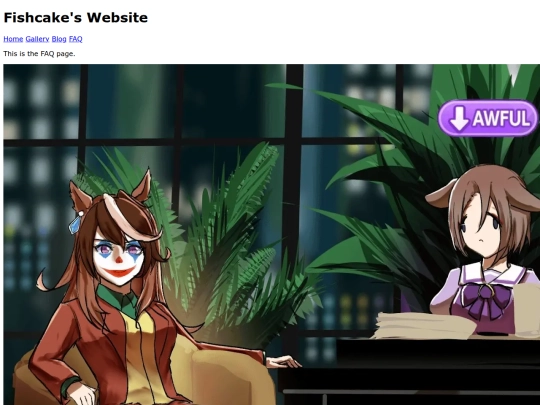faq screenshot