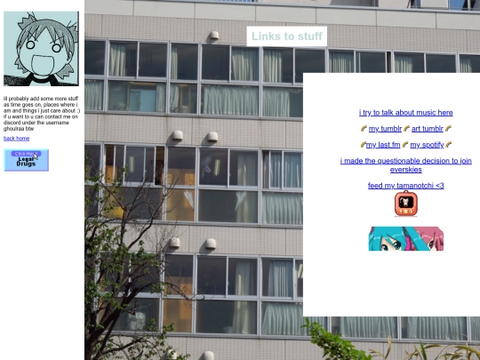 mylinks screenshot