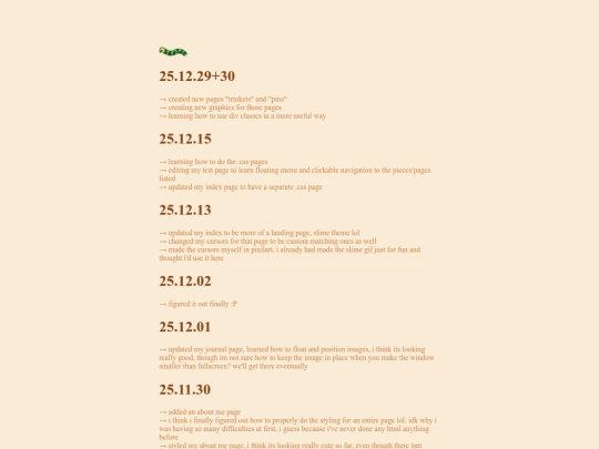 changelog screenshot