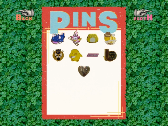 pins screenshot