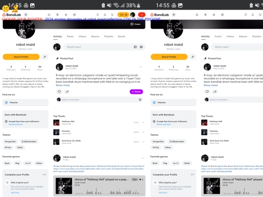 discography screenshot