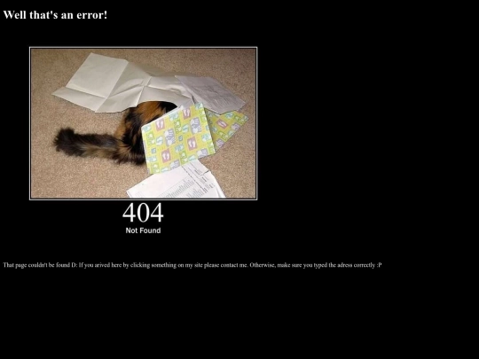 not_found screenshot